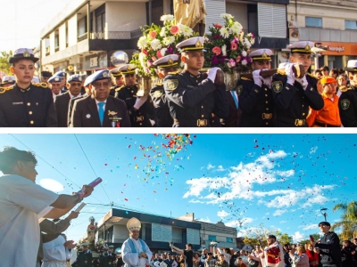 DEÁN FUNES CELEBRÓ LAS FIESTAS PATRONALES EN HONOR A LA VIRGEN DEL CARMEN